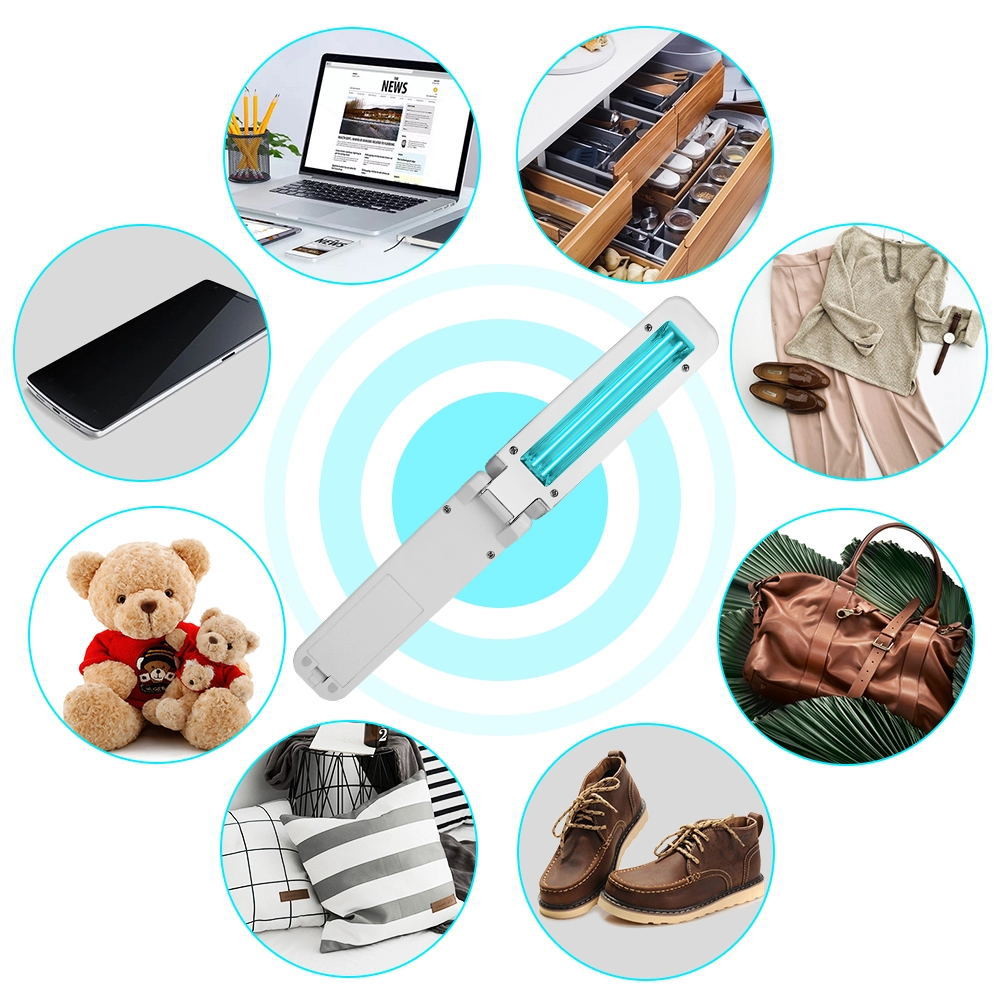 UV Light Disinfection Foldable Handheld Sanitizer UV Lamp Sterilizer stick