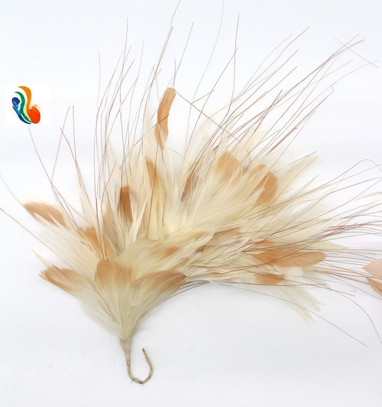 Create a Unique Party Decoration with Goose Feather Flower Mount and Wire Accessory