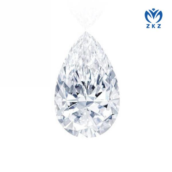 Wholesale 3ct Pear Cut Lab Created Diamond IGI Certified F VS with Worldwide