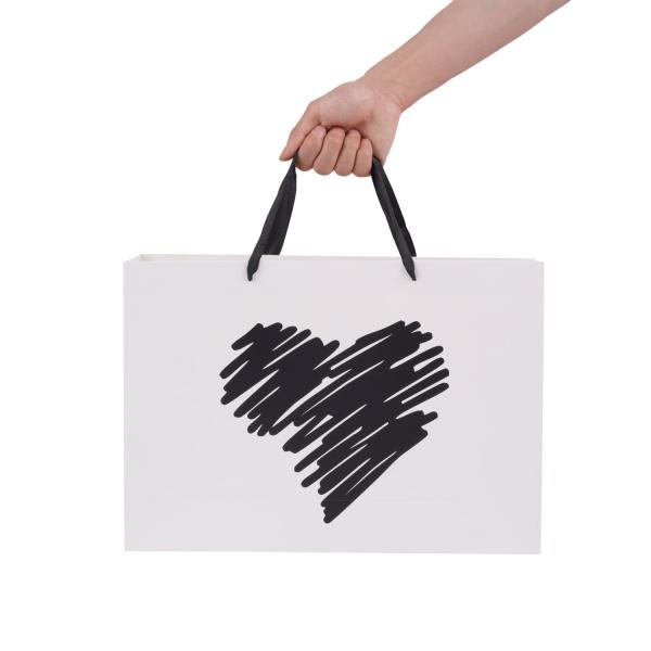 Specialty Paper Fashion Industry Valentine's Day Gift Shopping Hand Length