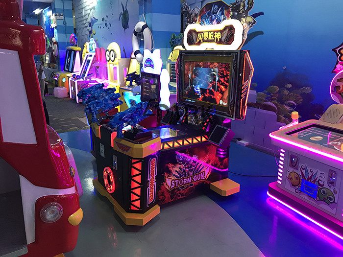 Storm Gun Coin Operated Game Machine For 1-2 Players Multidimensional Sound