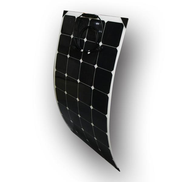 Quality Textured Surface SunPower Solar Panels 100W PET Top Layer For UV Protection for sale