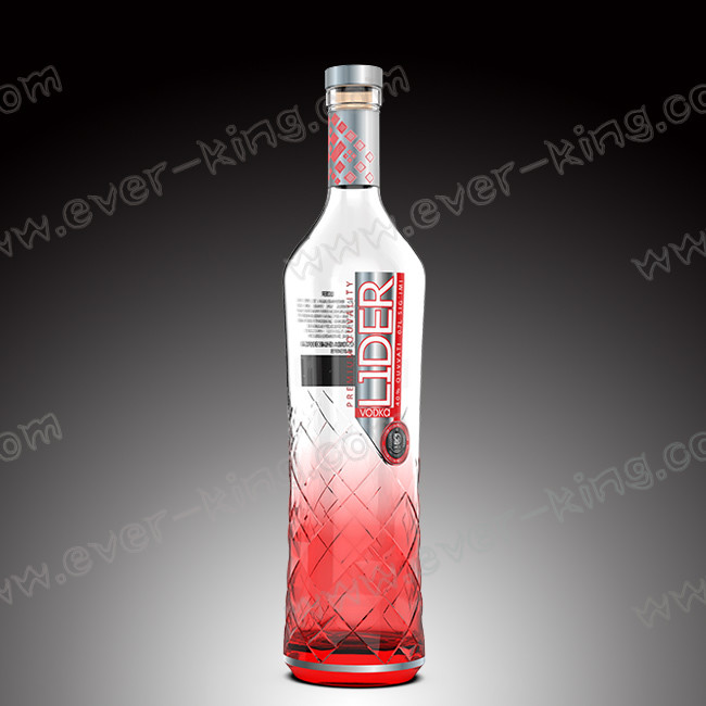 ISO9001 New Design Luxury Liquors Fancy Vodka Bottles