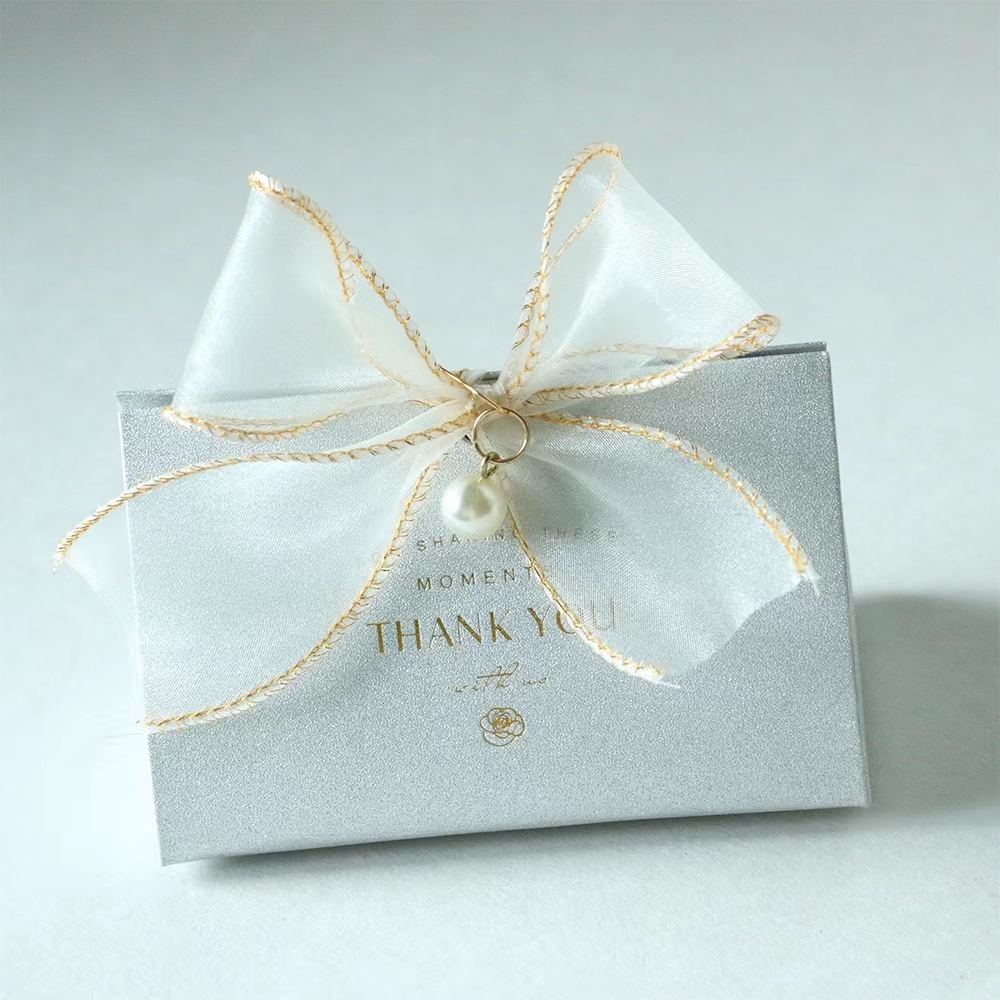 Hot Stamping Custom Printed Paper Bags Small Thank You Bags Recyclable