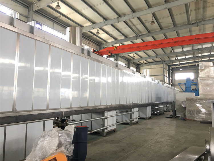 Customized PLC Powder Coating Booth And Oven Powder Painting Line