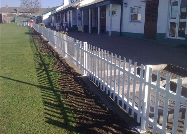 ISO9001 Polyester Powder Coated Steel Security Fence Panels Long Lifespan