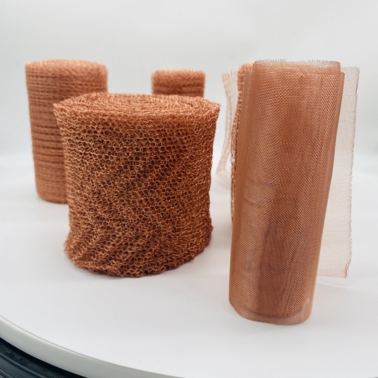 30.48m Pest Control Copper Mesh Knitted Style TUV Certificate