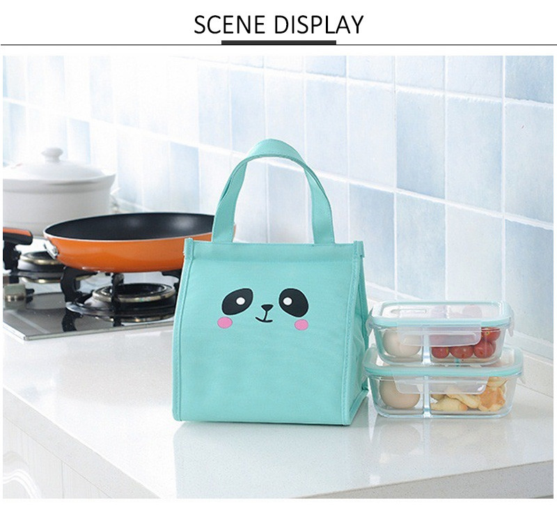 dirt proof 600D Oxford Thermal Lunch Tote Bags