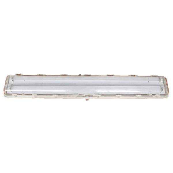 High Luminous Efficiency Whole Plastic GRP Explosion Proof Fluorescent Light For