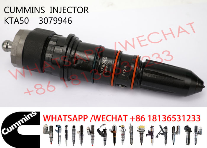 3079946 Common Rail KTA50 KTA38 Diesel Engine Fuel Injector 3079947 3081277