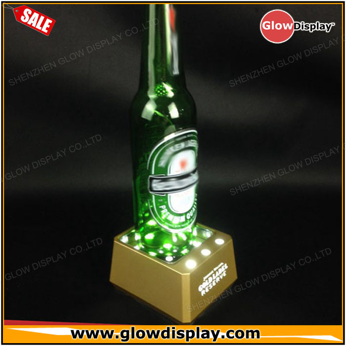 Johnnie Walker Gold Label Reserve bottle glorifier led light base bottle display