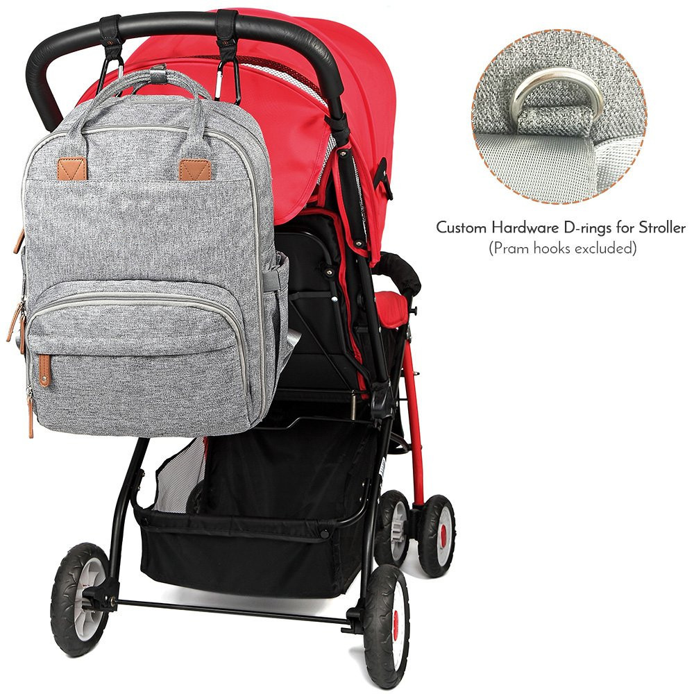 Chic High End Dad Diaper Bag Backpack , Cute Baby Boy Diaper Bags For Moms