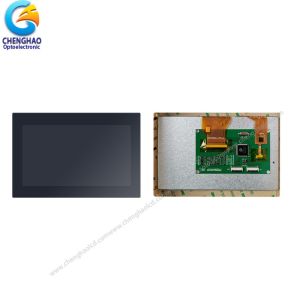 ODM 7 Inch Capacitive LCD Touch Screen 50 Pin MCU Interface 800x480 TFT Display