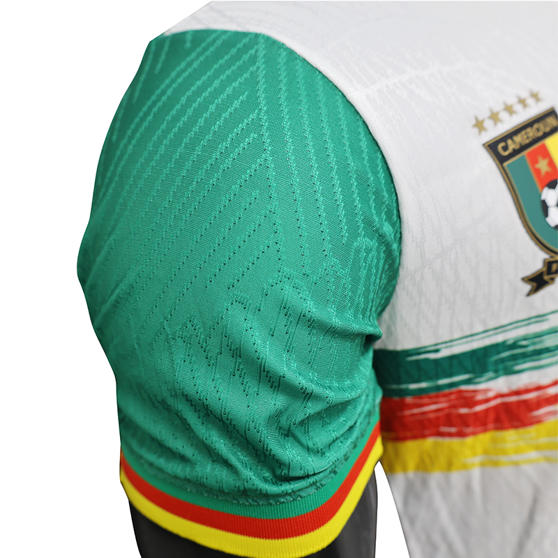 Group customized Cameroon white player version jersey high quality choice