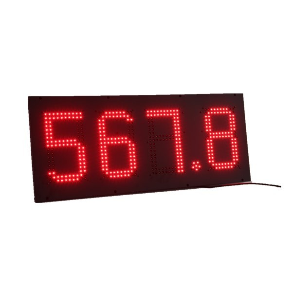 Cross Current Driver Design Waterproof LED Display Board Gas Station Price