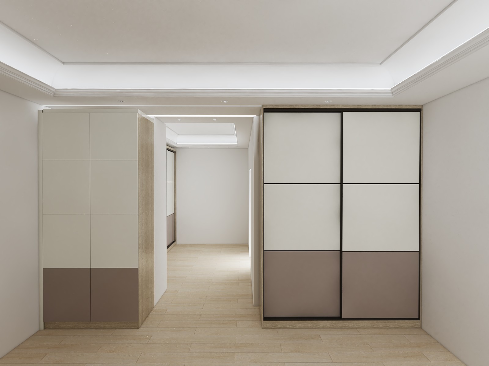 2.8M Double Wardrobe With Double Hanging Filing Cabinet Drawer Dividers