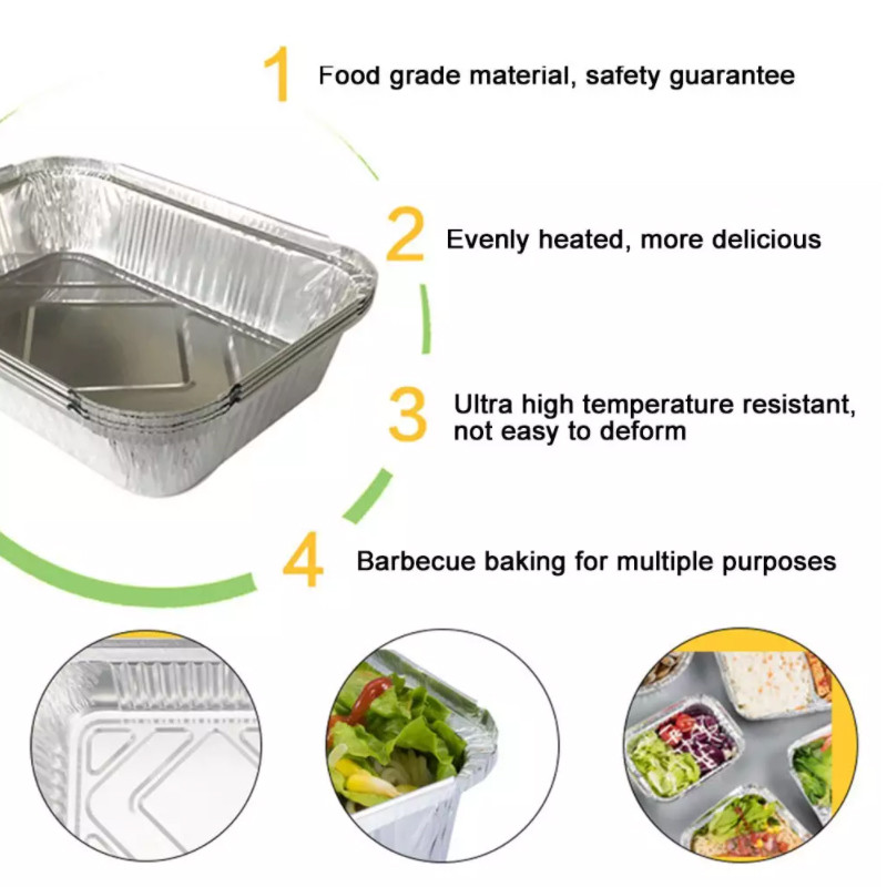 Aluminum Foil Pans 21x13 Full Size Steam Pans Aluminium Foil Platters