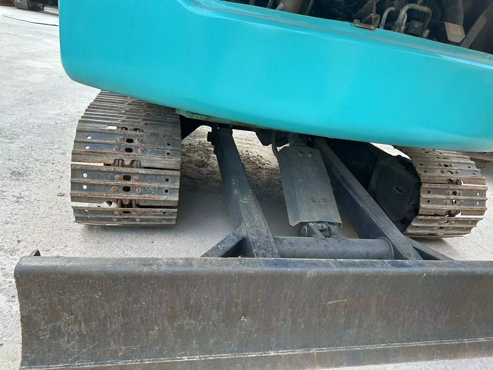 Hydraulic SK60 Used Kobelco Mini Excavator 36KW Rated Power in stock
