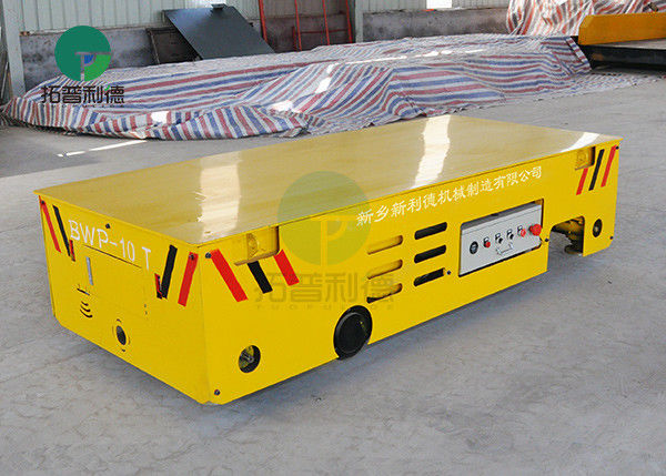 Industrial Battery Powered Steerable Transfer Car Up To 500 Ton On Concrete Ground