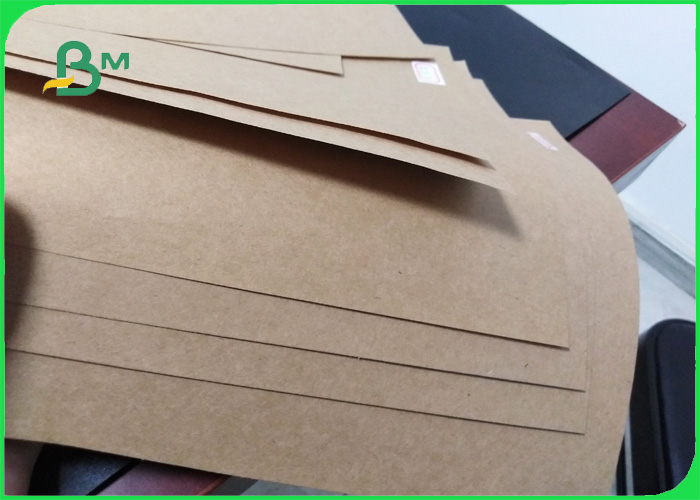 50gsm Food grade Brown kraft butcher paper roll 900 - 1600mm