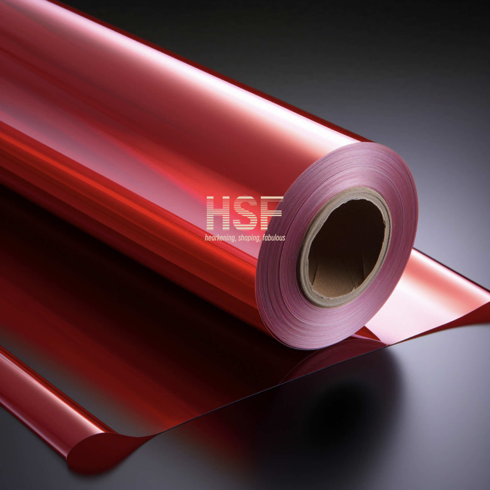 75um Red PET Fluorosilicone Release Liner Transparent Pet Film