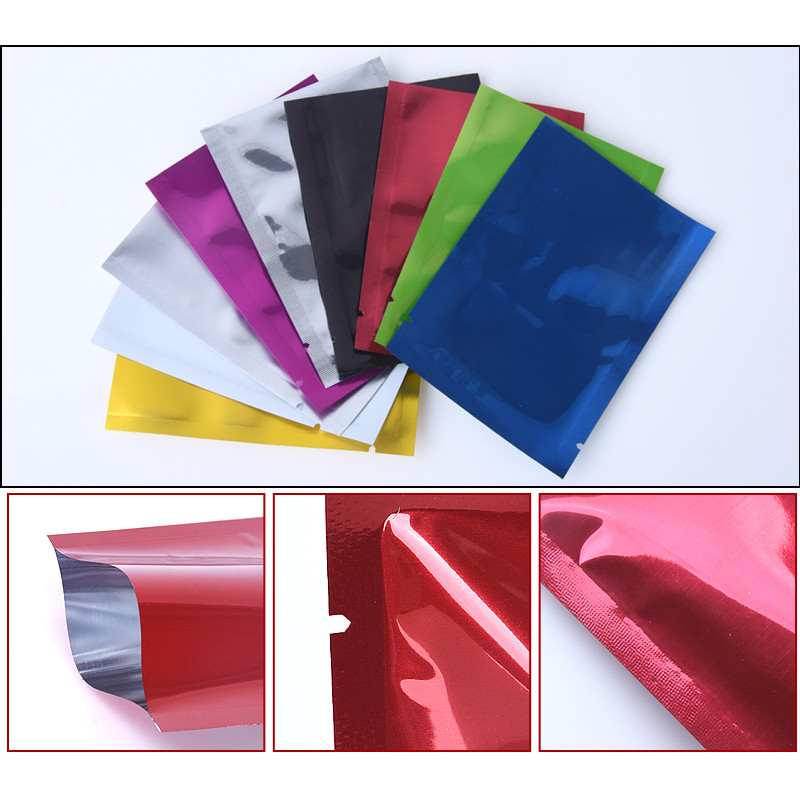 Glossy Surface CMYK Plastic Packaging Pouches With Semi Aluminum Material