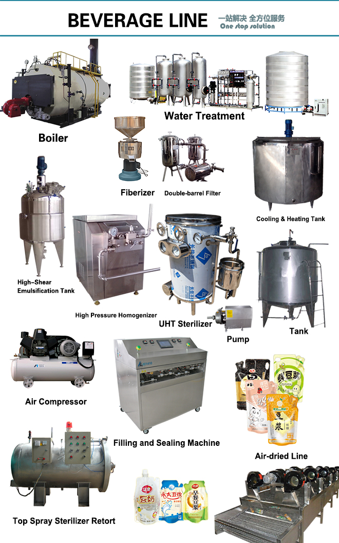 Vegetable Protein Drinks Stand-up Pouch Filling Machine and Sealing Machine