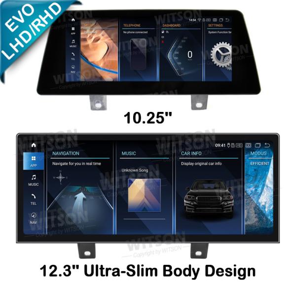 10.25''/12.3'' Screen For BMW 5 G30 G31 G38 2017-2020 EVO Android Multimedia