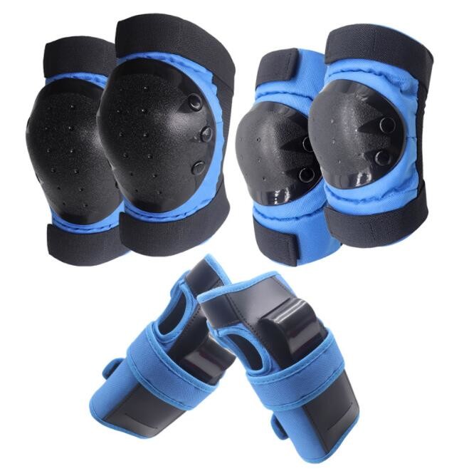 Factory wholesale Pad Set with Wristguards, Elbow Pads, and Knee Pads for kids