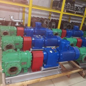 4 Bar Digester Feed Biogas Pump FKM Rubber Multipurpose Stable