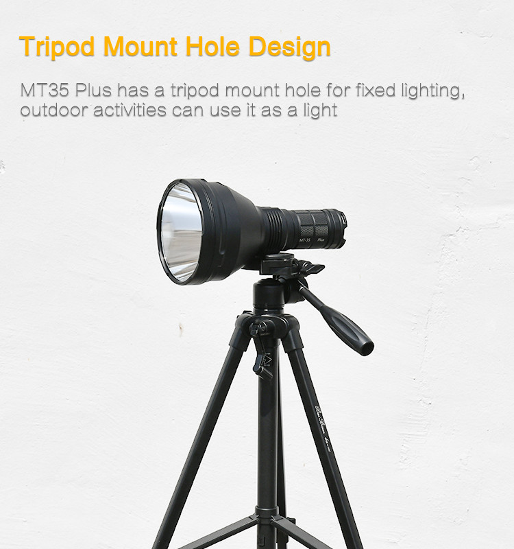 MT35 PLUS Handheld Flashlight XHP35 Hi 2700 Lumen Led Searchlight