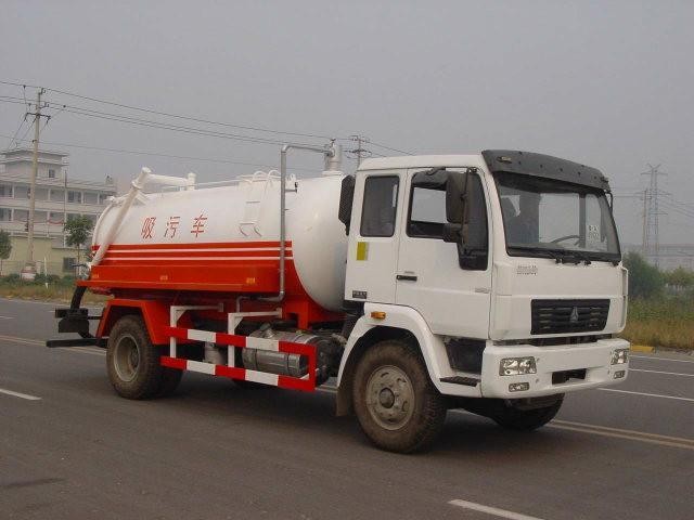 12M3 Sewage Suction Truck 6X4, 10 wheel garabe collection truck,toilet rubish sucktion , sewage collector