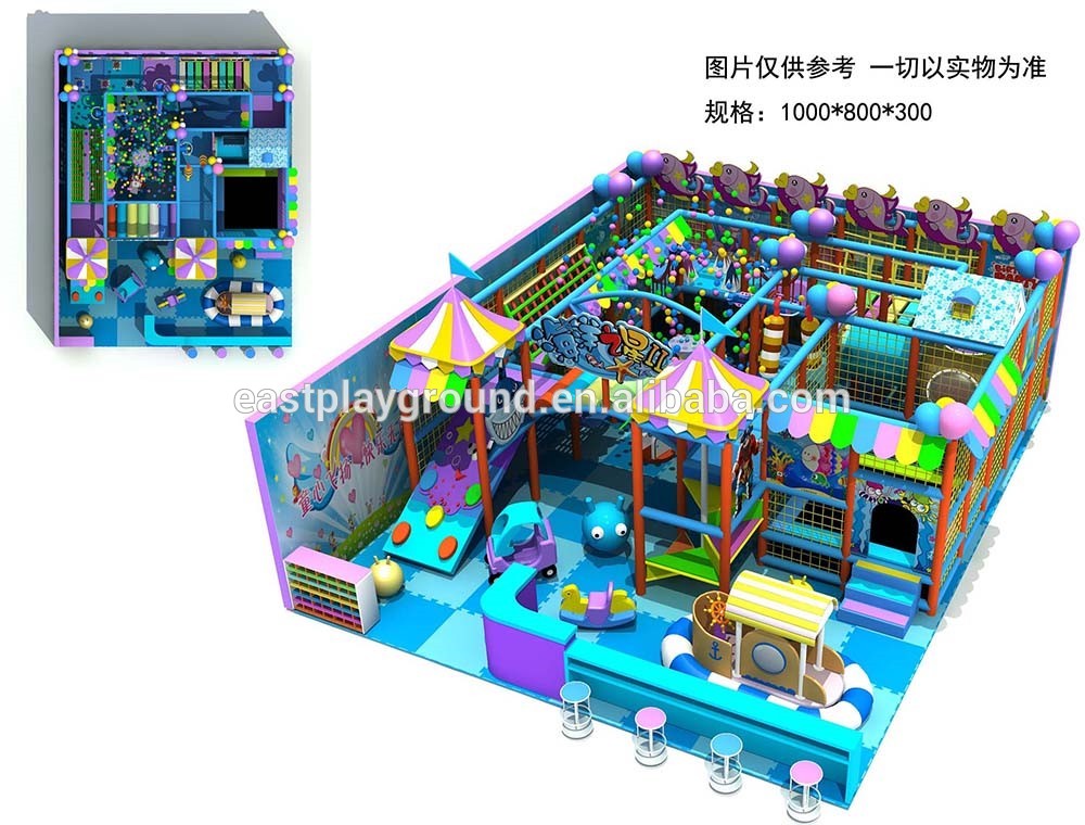 Portable Toddler Soft Play Equipment CAD Instruction 5 Years Warranty
