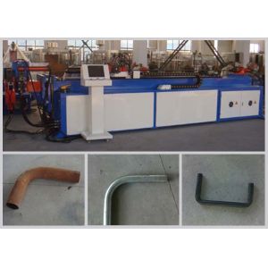 220v / 380v Exhaust Pipe Bending Machine , Microcomputer Control Mandrel Exhaust