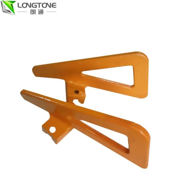 Steel Plate Concrete Mixer Blade Parts For Putzmeister Concrete Hopper Agitator