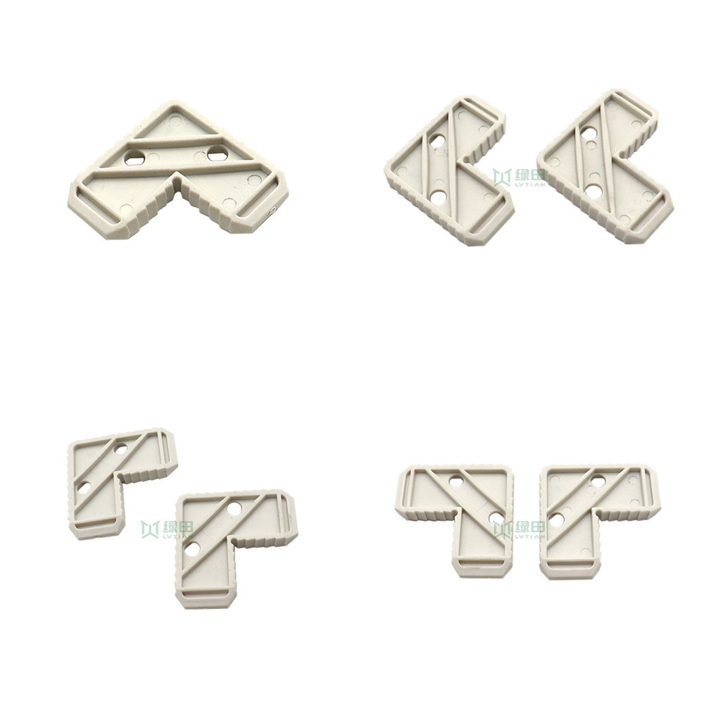 Corrosion Resistance Plastic Corner Joint Door Window Accessories Customized