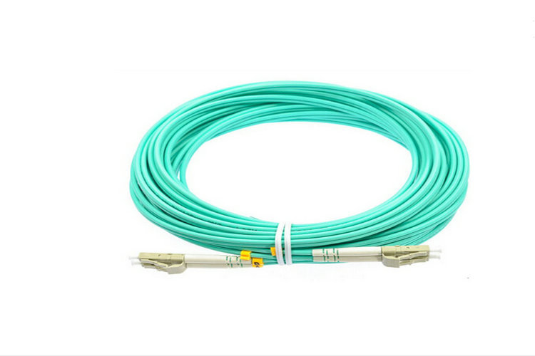 LC - LC DX Jumper LC OM3 Fiber Optic Patch Cord For Telecommunication Equipments