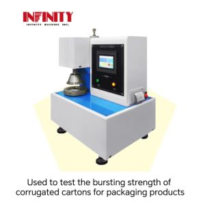 LCD Digital Display Fully Automatic Packaged Products Rupture Strength Testing
