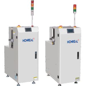 Mini Micro Board PCB Loader And Unloader , SMT Loader Machine With PLC Control