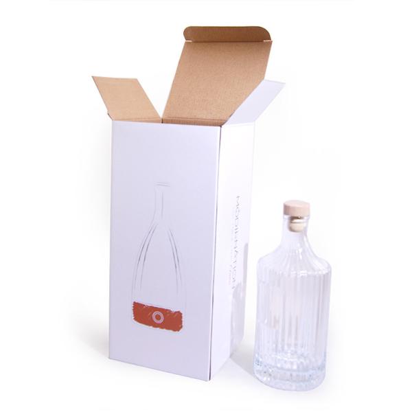 Offset Printing Corrugated Cardboard Shipping Box with Customer s Logo for Glass