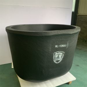 High Purity black Silicon Carbide Crucible Premium Ensuring Consistent
