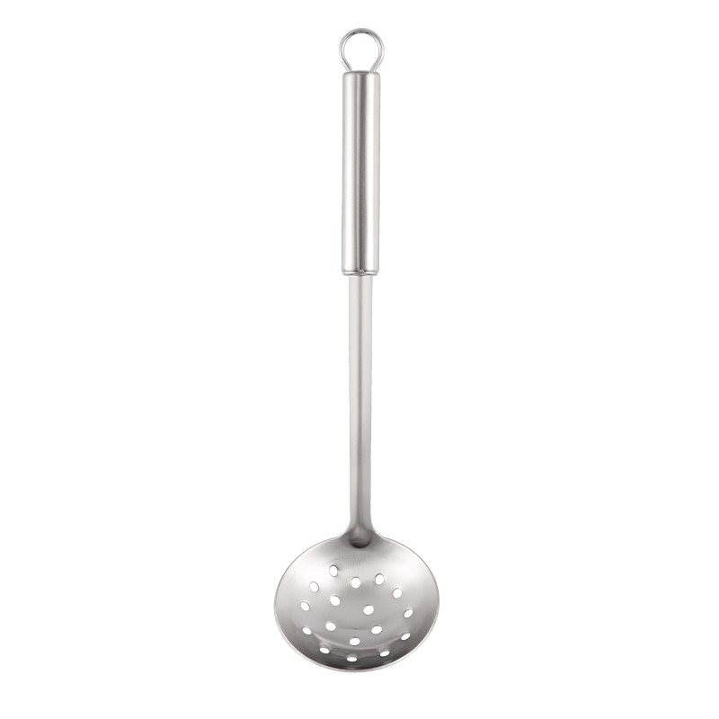 Stainless steel kitchen tool with stainless steel handle