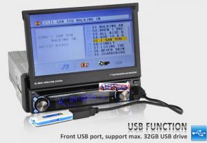  7 Detachable Single Din Car Stereo GPS Satnav,Car Stereo GPS Navigation Sat Nav DVD Head Manufactures