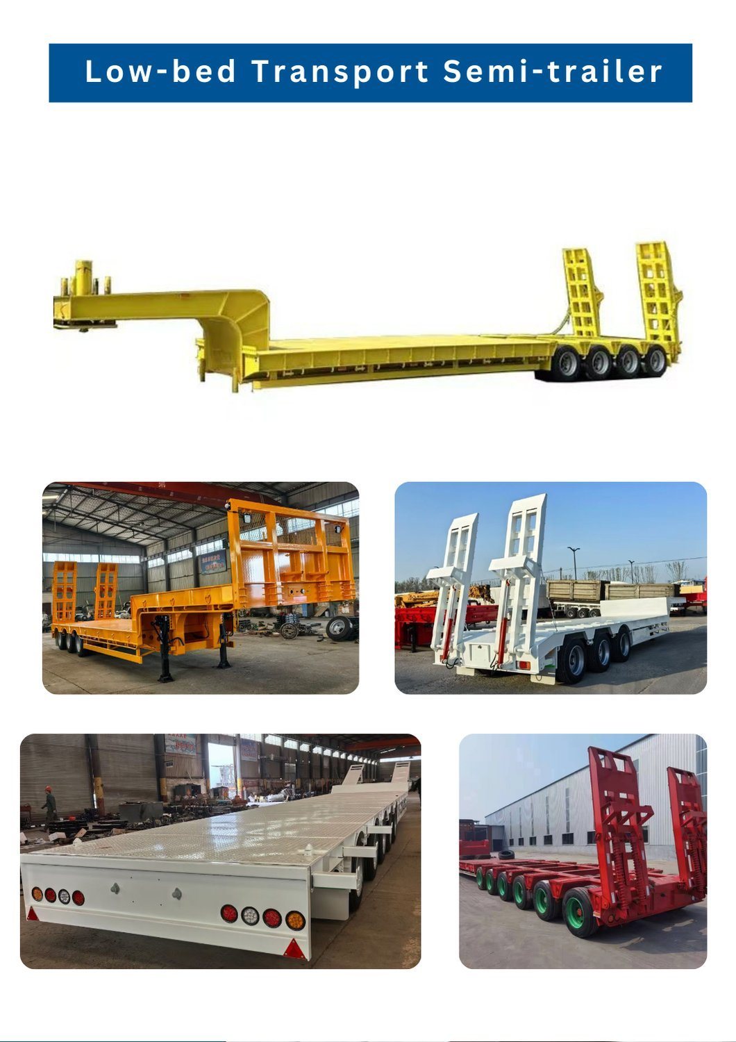 Low Price China Sale 3 Axles Curtain Side Semi Trailer