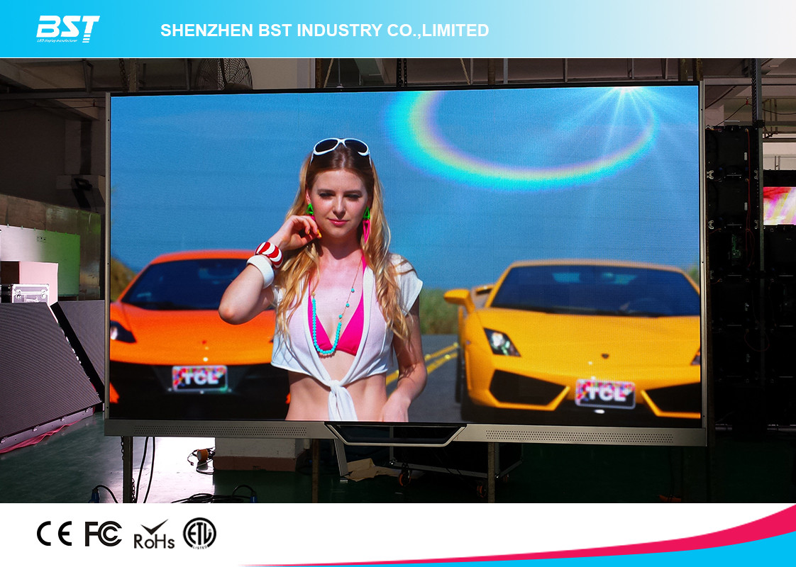 Ultral HD P1.6 SMD1010 Indoor Advertising Led Display For Tv Studio / Trade Show