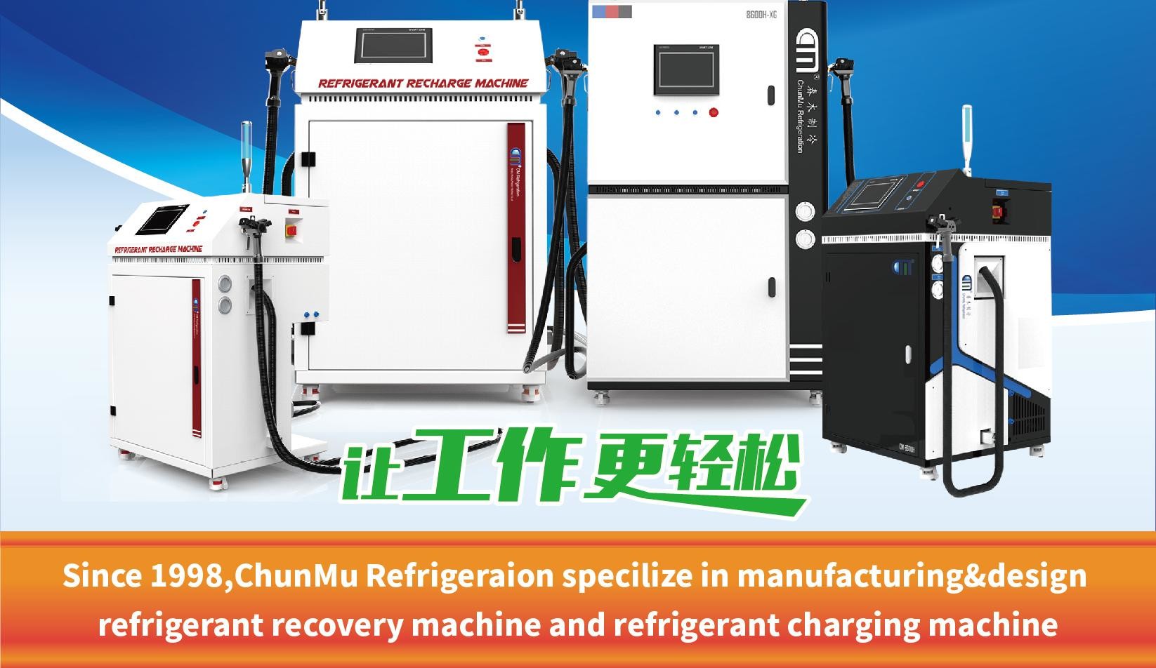 Single System Gas Freon Charging Station ATEX Certificated CM8600 ExS