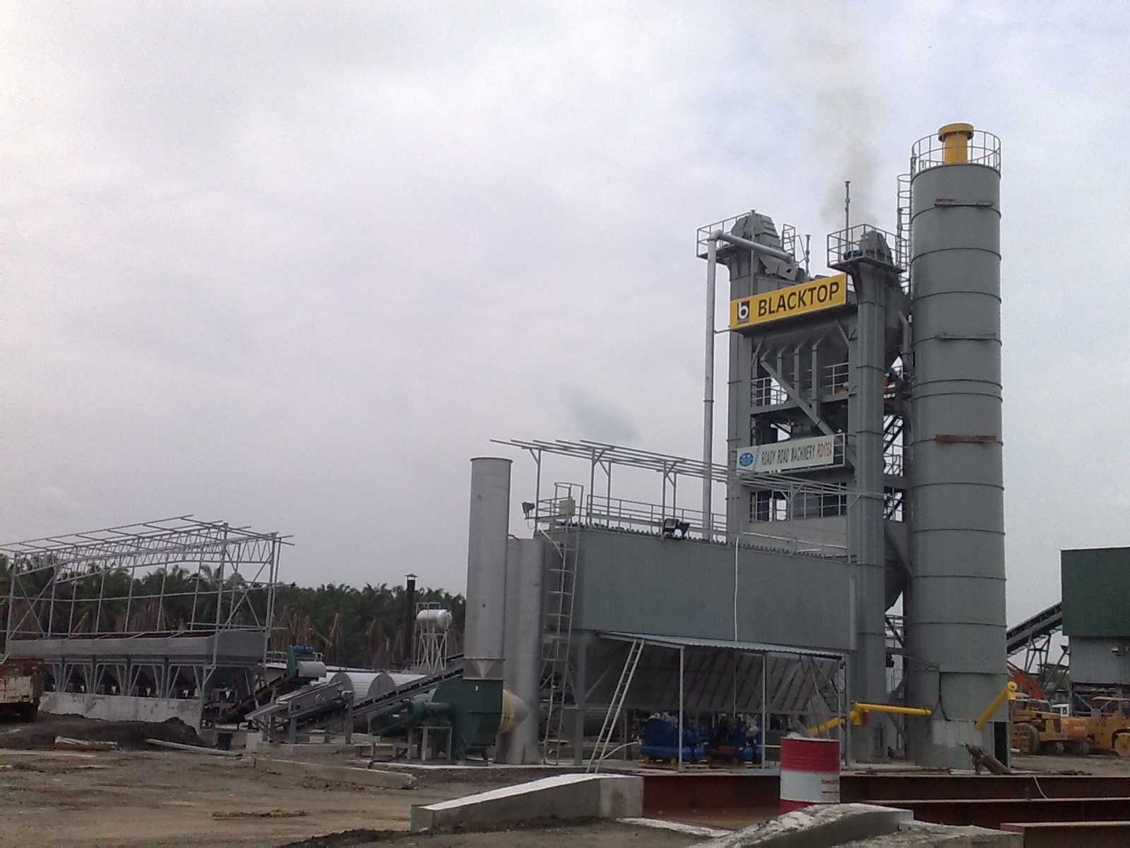 XDEM RD175 175TPH Stationary Asphalt Mixing Plant Bitumen Plant