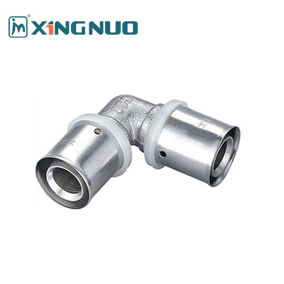1.0Mpa Female Brass Pipe Fittings Elbow Lead Free NSF Certified Elbow Pipe Connector Brass Press Fitting