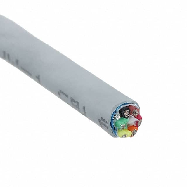 Durable Alpha Wire CABLE 6CON 22AWG SLATE SHLD 100' for Industrial