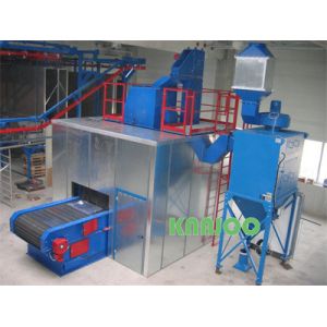Compact Wire Mesh Shot Blasting Machine for Cleaning